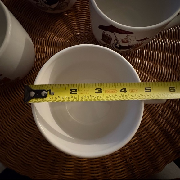 🍲 Zrike Oversized Soup Mugs – Set of 4 – Chef Bicycle Design ☕️ - Picture 5 of 9